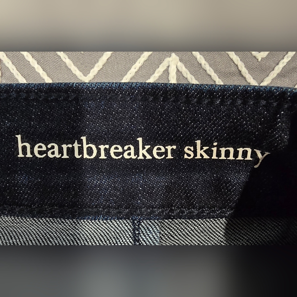 Bebe Lace Up Heartbreaker Cropped Jeans Size 25 - Picture 8 of 13